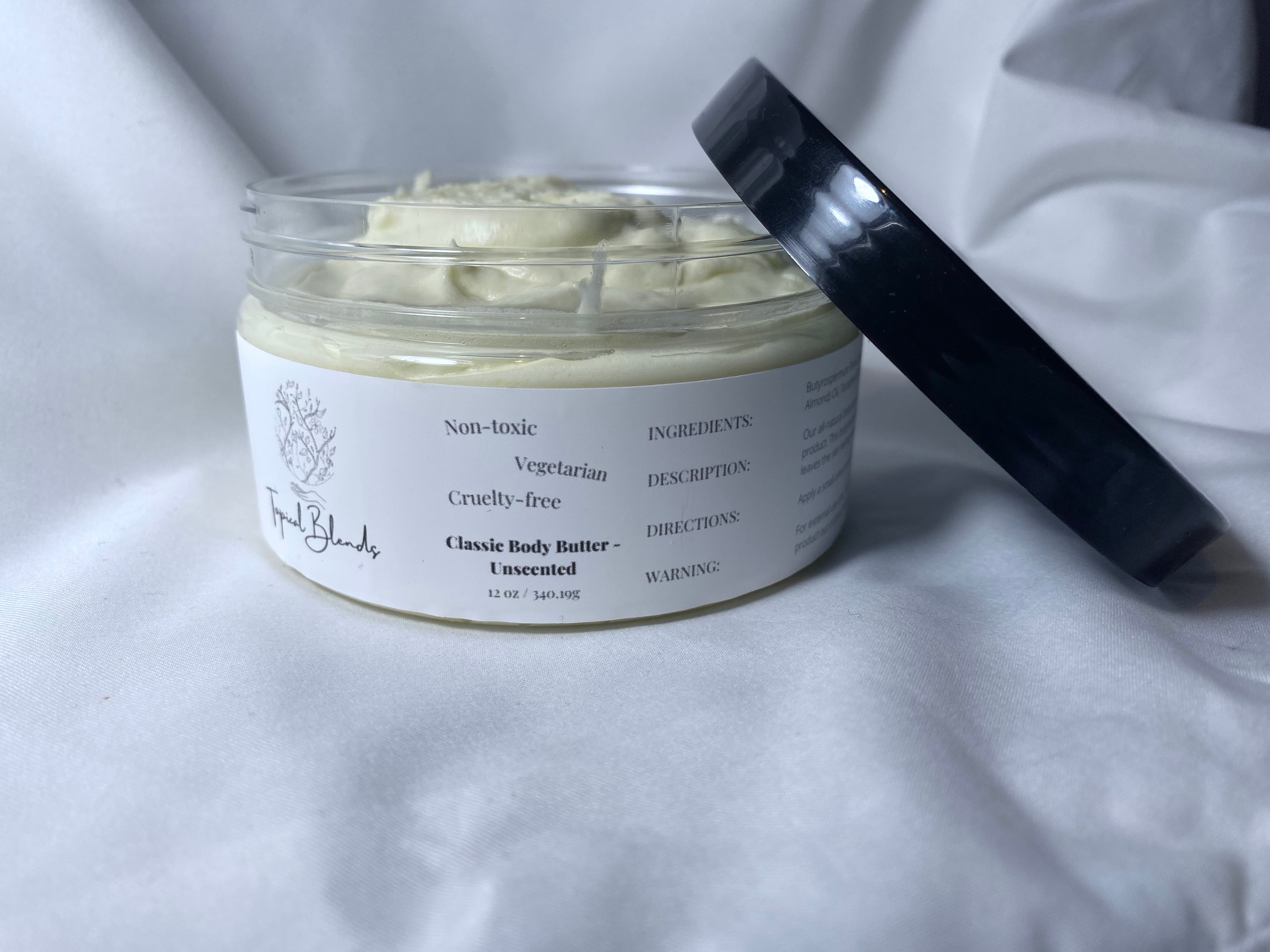 Classic Whipped Body Butter - Unscented by – Topical Blends