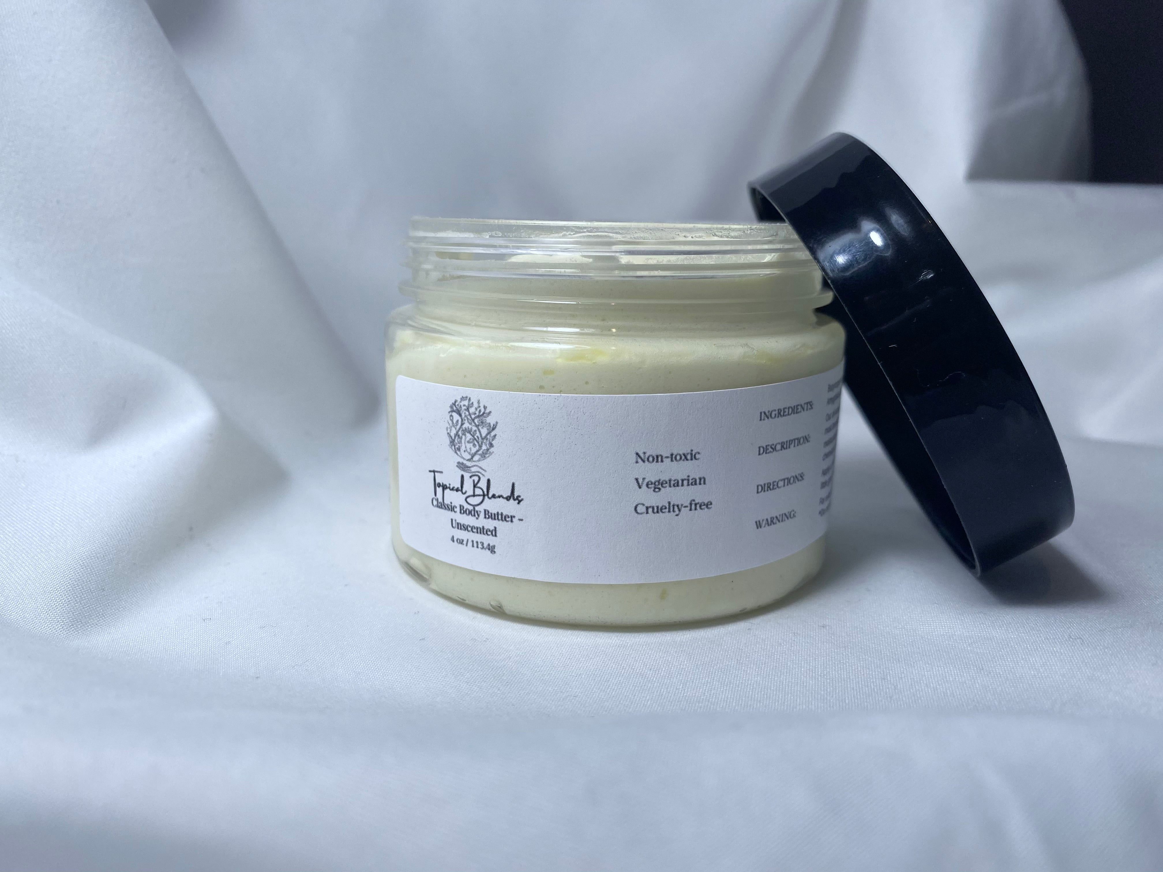 Classic Whipped Body Butter - Unscented by – Topical Blends